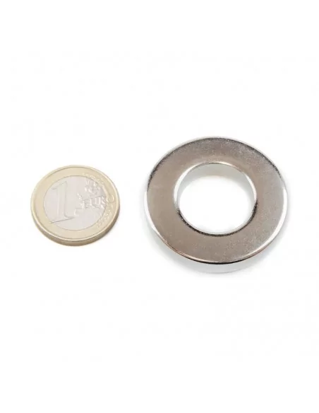 Anel de neodímio ⌀38 × 7 (⌀20) mm N35 Anel de neodímio ⌀38 × 7 (⌀20) mm N35