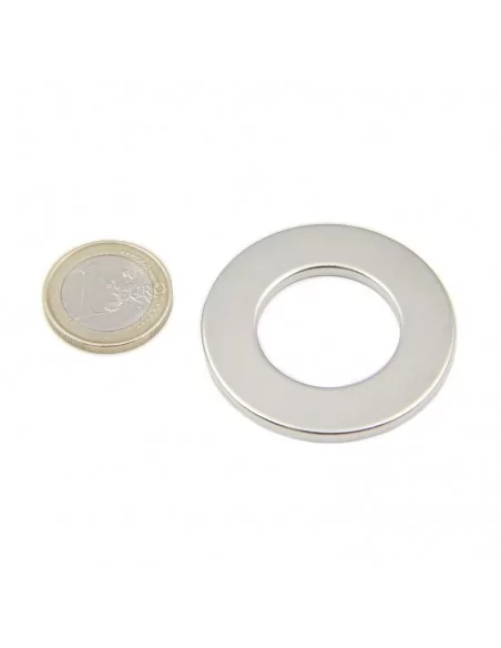 Anel de neodímio ⌀45 × 3 (⌀25) mm N35