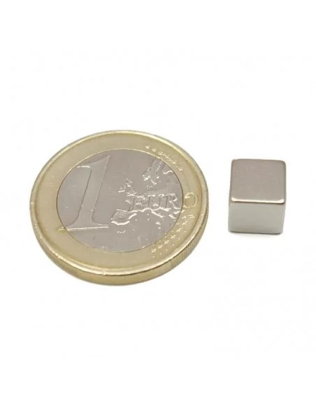 Cube en néodyme 6 × 6 × 6 mm N35 Pack 216 unités Cube en néodyme 6 × 6 × 6 mm N35 Pack 216 unités