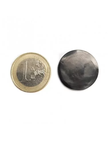 Íman revestido de borracha de neodímio ⌀23 × 4 mm N35