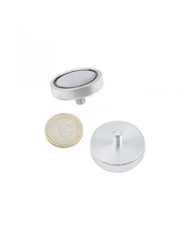 Base com parafuso de neodímio ⌀32 × 7 mm M6 N35