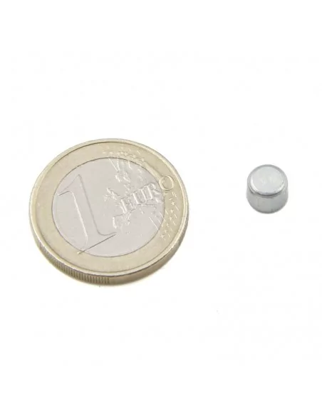Base avec carcasse de protection en néodyme ⌀6×4.5 mm N35