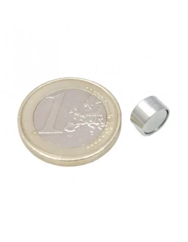 Base avec carcasse de protection en néodyme ⌀8×4.5 mm N35 Base avec carcasse de protection en néodyme ⌀8×4.5 mm N35