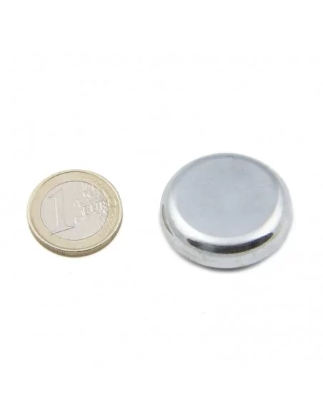 Base avec carcasse de protection en néodyme ⌀32×7 mm N35 Base avec carcasse de protection en néodyme ⌀32×7 mm N35