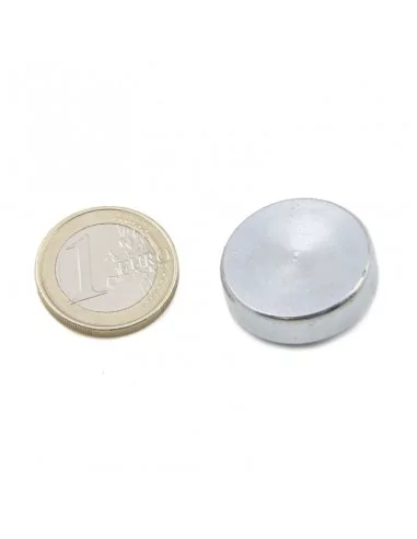 Base avec carcasse de protection en néodyme ⌀25 × 7 mm N35