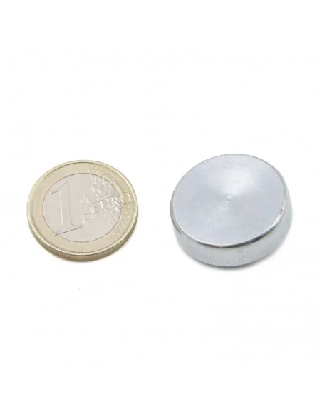 Base avec carcasse de protection en néodyme ⌀25 × 7 mm N35