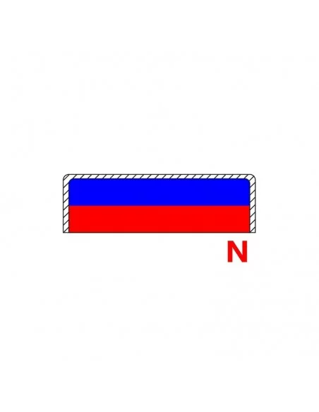Base avec carcasse de protection en néodyme ⌀25 × 7 mm N35