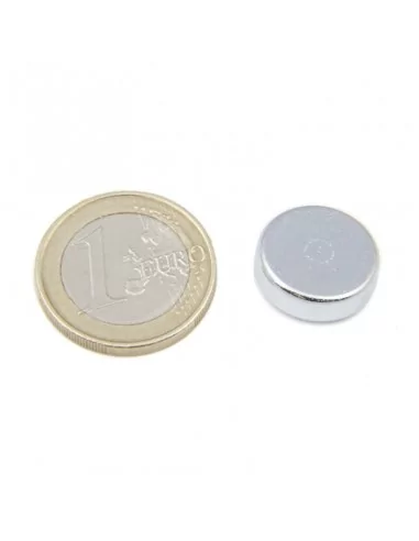 Base avec carcasse de protection en néodyme ⌀16 × 4.5 mm N35