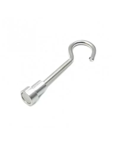 Íman com gancho de neodímio ⌀8×4.5 mm rosca M3 N35 Íman com gancho de neodímio ⌀8×4.5 mm rosca M3 N35
