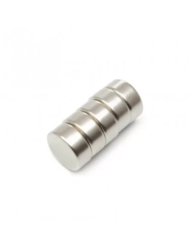 Disco de neodímio ⌀10×5 mm N35 Ni+Cu+Ni Disco de neodímio ⌀10×5 mm N35 Ni+Cu+Ni