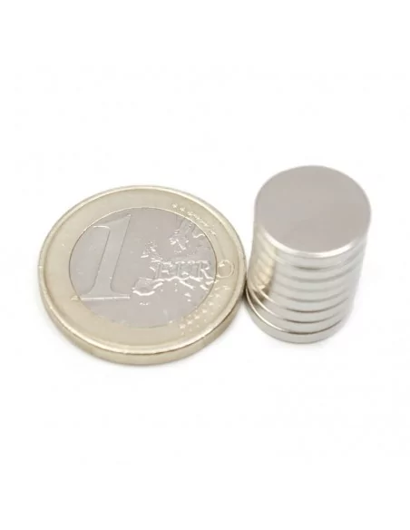 Disco de neodímio ⌀12×1.5 mm N35 Disco de neodímio ⌀12×1.5 mm N35