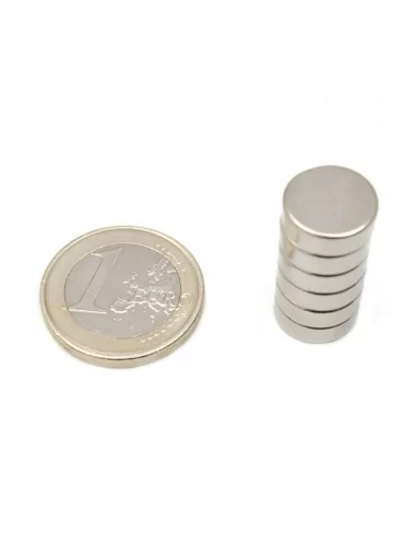 Disco de neodímio ⌀12×4 mm N35 Disco de neodímio ⌀12×4 mm N35