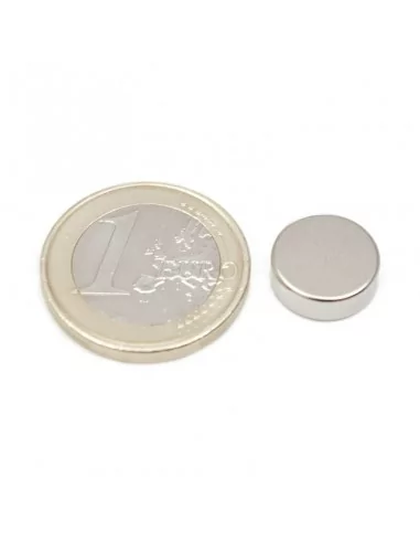 Disco de neodímio ⌀12×4 mm N35 Disco de neodímio ⌀12×4 mm N35