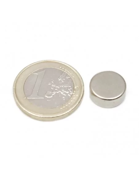 Disco de neodímio ⌀12×5 mm N35 Disco de neodímio ⌀12×5 mm N35
