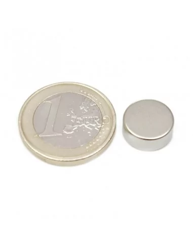 Disco de neodímio ⌀12×5 mm N42 Disco de neodímio ⌀12×5 mm N42
