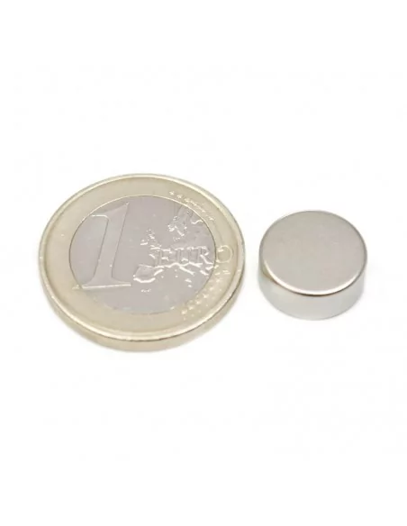 Disco de neodímio ⌀12×5 mm N42 Disco de neodímio ⌀12×5 mm N42