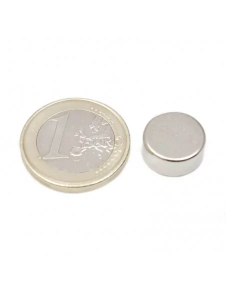 Disco de neodímio ⌀13×6 mm N35 Disco de neodímio ⌀13×6 mm N35