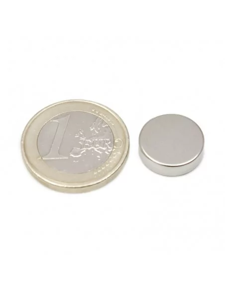 Disco de neodímio ⌀14×4 mm N35 Disco de neodímio ⌀14×4 mm N35