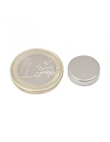 Disco de neodímio ⌀14×4 mm N35 Disco de neodímio ⌀14×4 mm N35