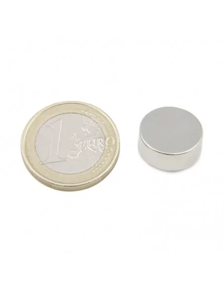 Disco de neodímio ⌀15×6 mm N35 Disco de neodímio ⌀15×6 mm N35