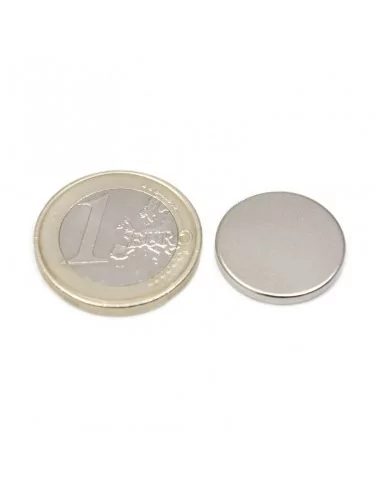 Disco de neodímio ⌀18×2 mm N35 Disco de neodímio ⌀18×2 mm N35
