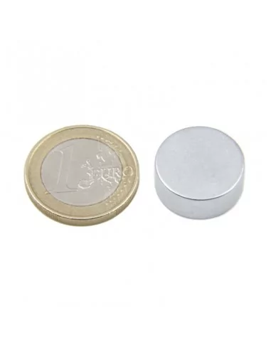 Disco de neodímio ⌀18×7 mm N45 Disco de neodímio ⌀18×7 mm N45