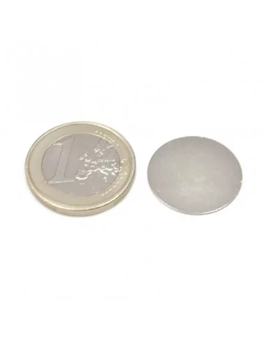Disco de neodímio ⌀20×0.5 mm N35