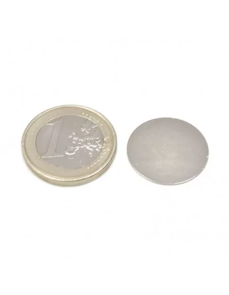 Disco de neodímio ⌀20×0.5 mm N35