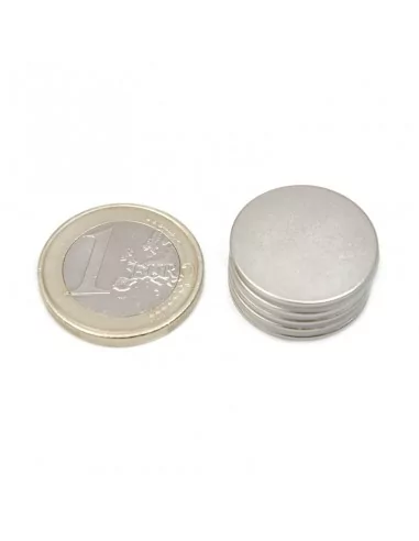 Disco de neodímio ⌀20×1 mm N35