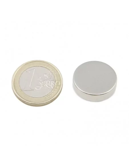 Disco de neodímio ⌀20×5 mm N35 Disco de neodímio ⌀20×5 mm N35