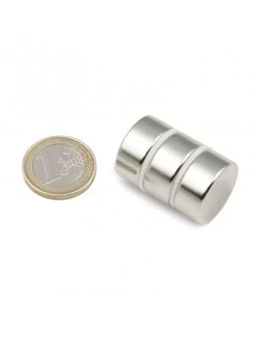 Disco de neodímio ⌀22 × 10 mm N45 Disco de neodímio ⌀22 × 10 mm N45