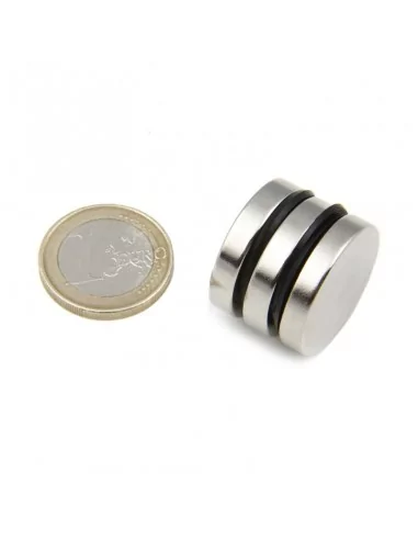 Disco de neodímio ⌀25 × 5 mm N35