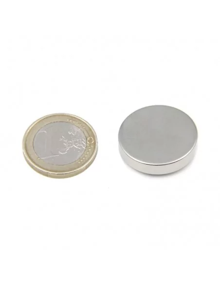 Disco de neodímio ⌀25 × 5 mm N35