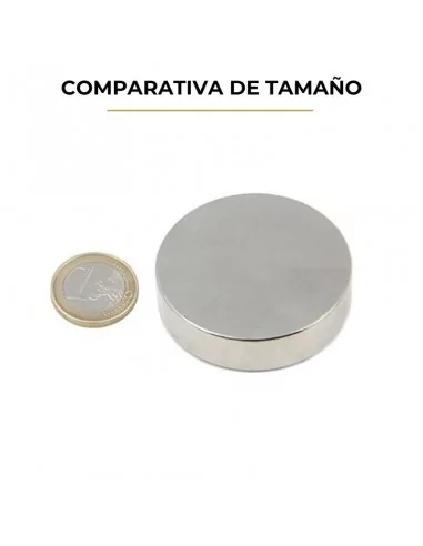 Disco de neodimio ⌀50.8 × 12.7 mm N35 Disco de neodimio ⌀50.8 × 12.7 mm N35