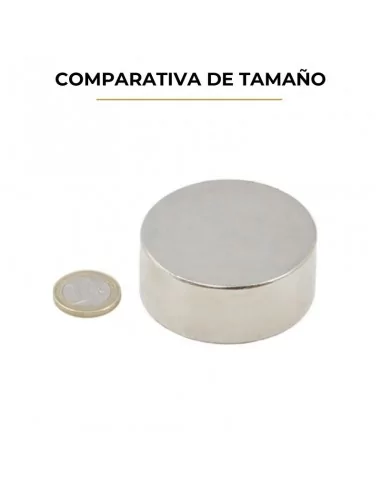 Disque en néodyme ⌀60 × 30 mm N45 Disque en néodyme ⌀60 × 30 mm N45
