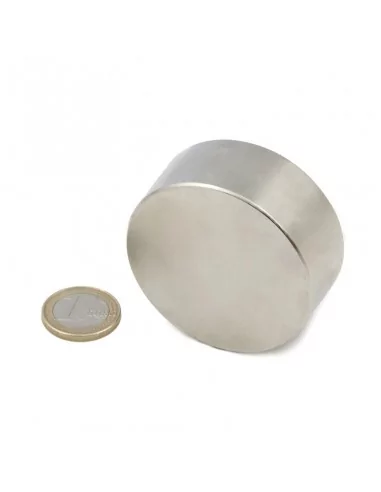 Disque en néodyme ⌀60 × 30 mm N45 Disque en néodyme ⌀60 × 30 mm N45