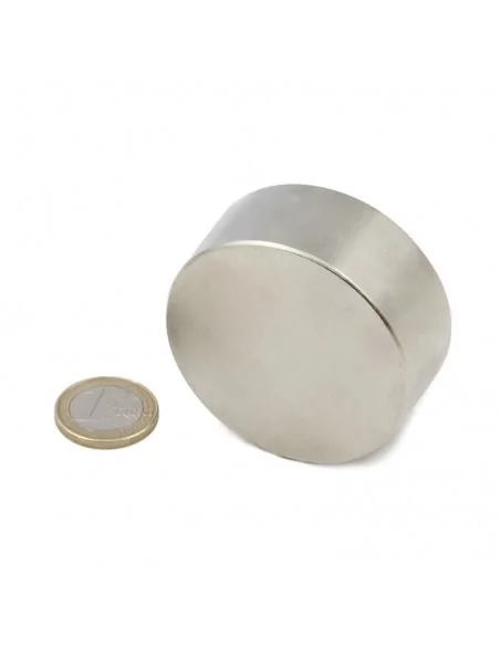 Disque en néodyme ⌀60 × 30 mm N45 Disque en néodyme ⌀60 × 30 mm N45