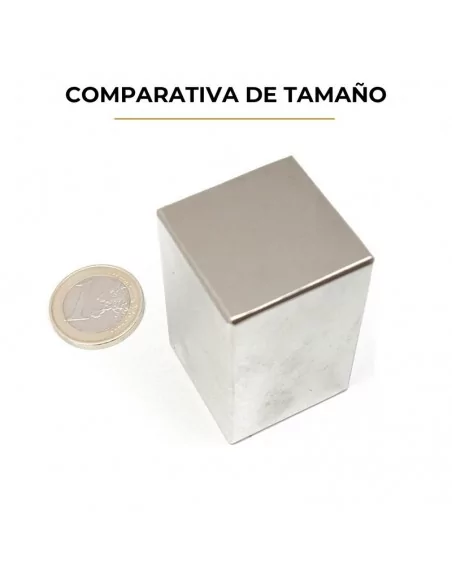 Bloco de neodímio 32 × 32 × 50 mm N45