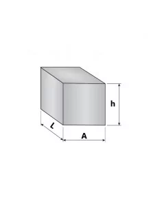 Bloco de neodímio 50×50×8 mm N35 2