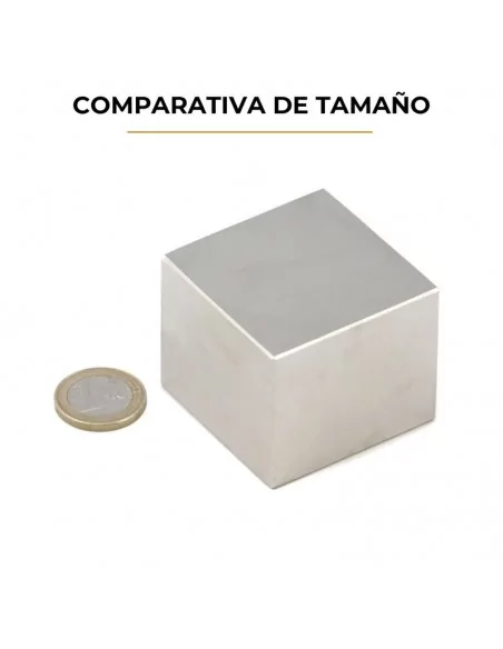 Bloco de neodímio 50×50×42 mm N45