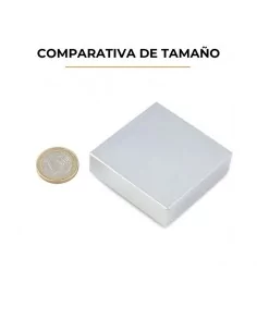 Bloco de neodímio 55×55×15 mm N45 2