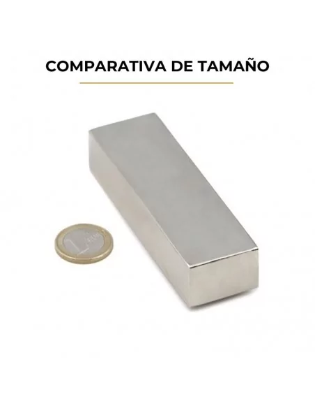 Bloco de neodímio 100×30×20 mm N40