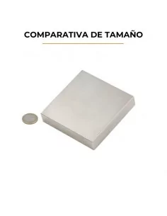 Bloco de neodímio 100×100×20 mm N35 2