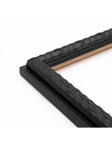 Moldura Kolumna 680/022 · 21×20 mm · Negro