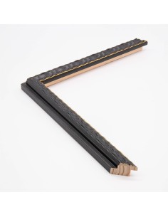Moldura Kolumna 680/028 · 21×20 mm · Negro