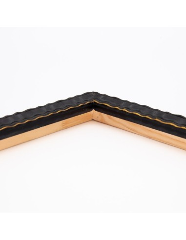 Moldura Kolumna 680/028 · 21×20 mm · Negro