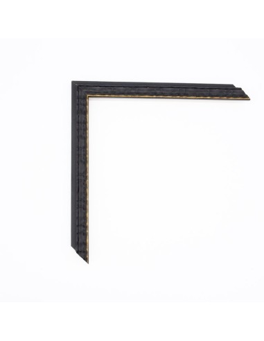 Moldura Kolumna 680/028 · 21×20 mm · Negro