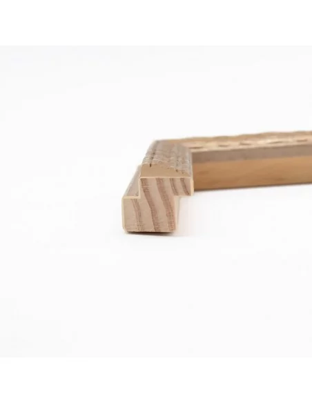 Muestra moldura Kolumna 680/747 · 21×20 mm · Plata