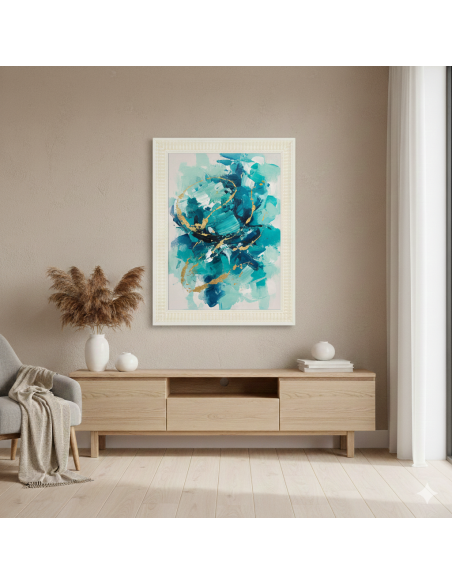 Moldura Kolumna 681/016 · 34×30 mm · Blanco