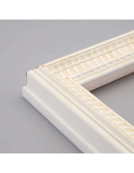 Moldura Kolumna 681/016 · 34×30 mm · Blanco